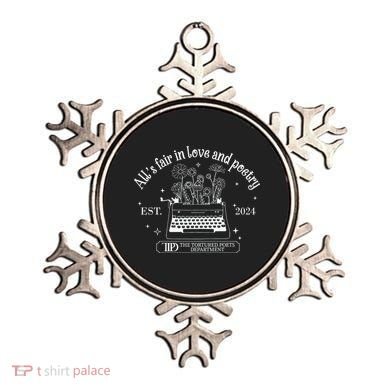Alls Fair In Love And Poetry Est 2024 Ttpd Ornament