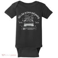 Alls Fair In Love And Poetry Est 2024 Ttpd Baby Bodysuit thumb 0