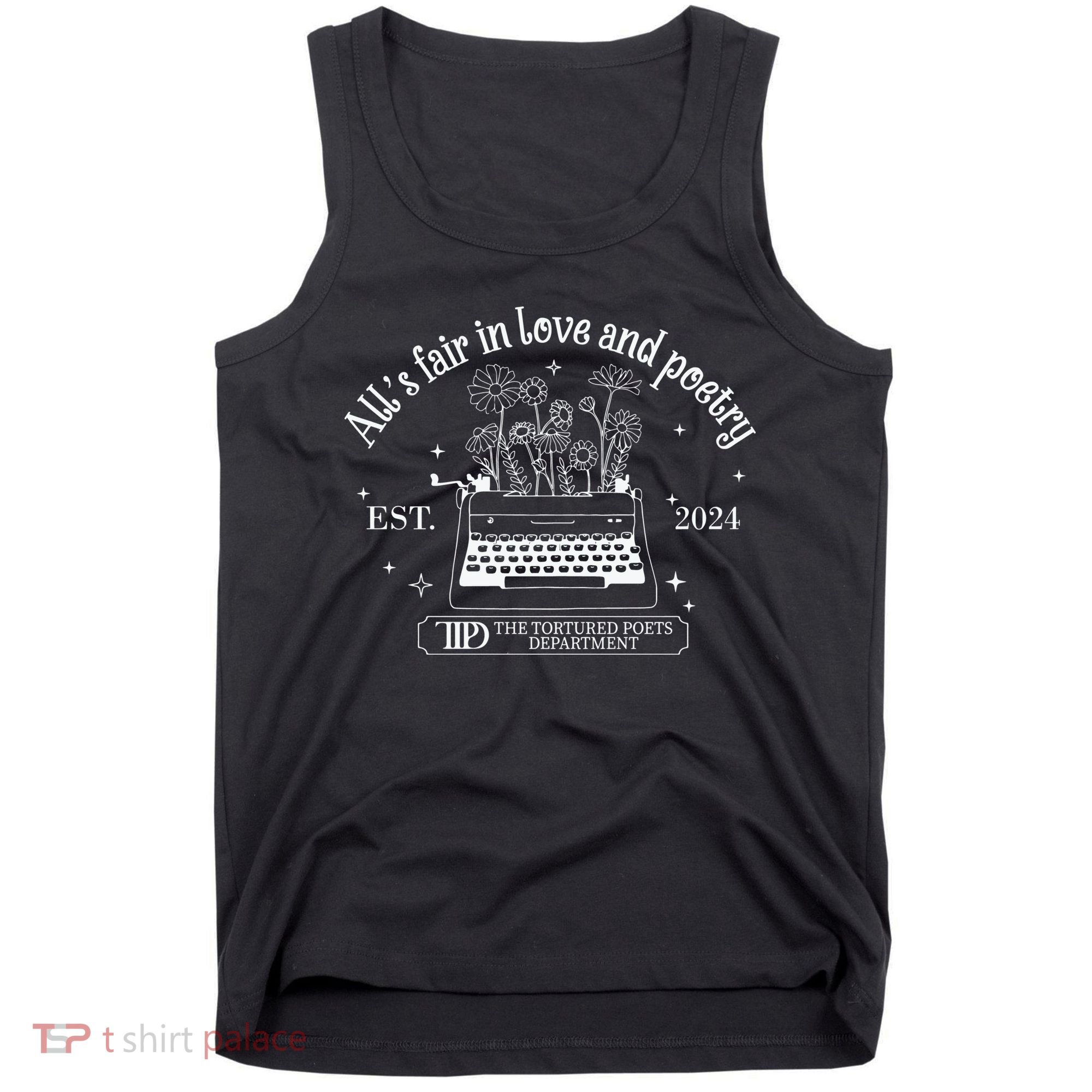 Alls Fair In Love And Poetry Est 2024 Ttpd Tank Top