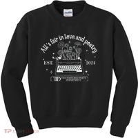 Alls Fair In Love And Poetry Est 2024 Ttpd Kids Sweatshirt thumb 0