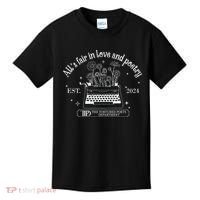 Alls Fair In Love And Poetry Est 2024 Ttpd Kids T-Shirt thumb 0