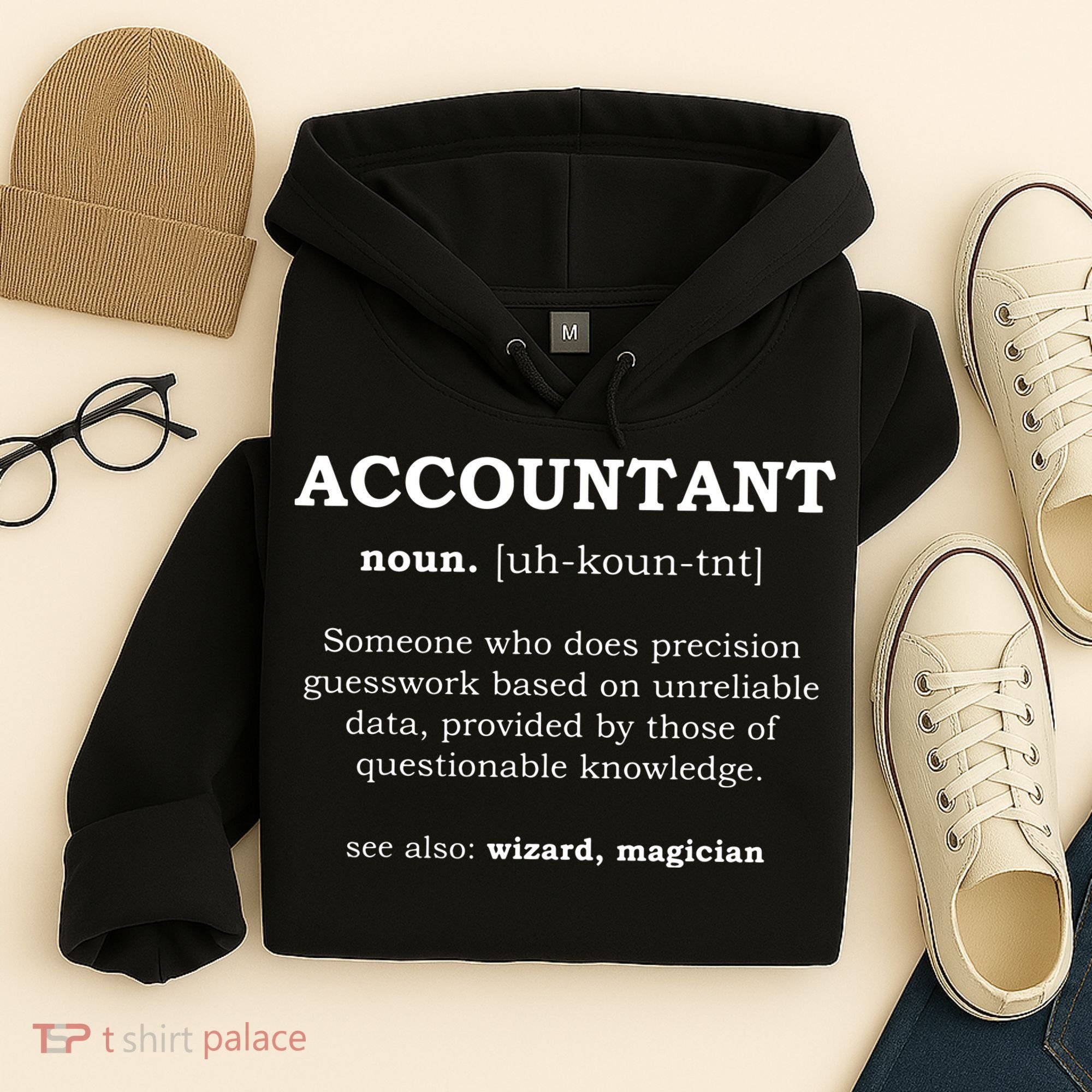 Accountant Funny Job Title Dictionary Profession Definition Hoodie