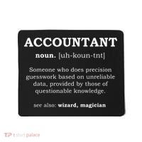 Accountant Funny Job Title Dictionary Profession Definition Mousepad thumb 0