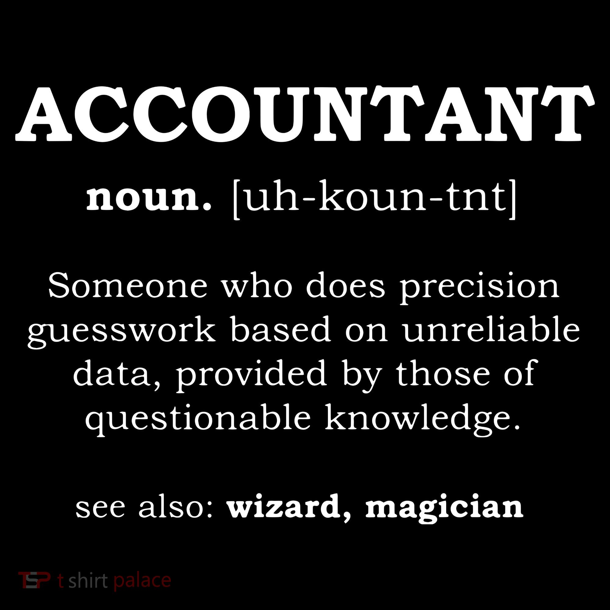 Accountant Funny Job Title Dictionary Profession Definition Women's Tank Top