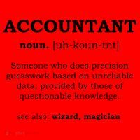 Accountant Funny Job Title Dictionary Profession Definition Santa Hat thumb 1