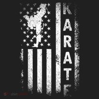 America Flag Japan Martial Arts Ninja Gift Karate Women's Sweatshirt thumb 2