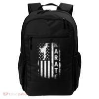 America Flag Japan Martial Arts Ninja Gift Karate Backpack thumb 0