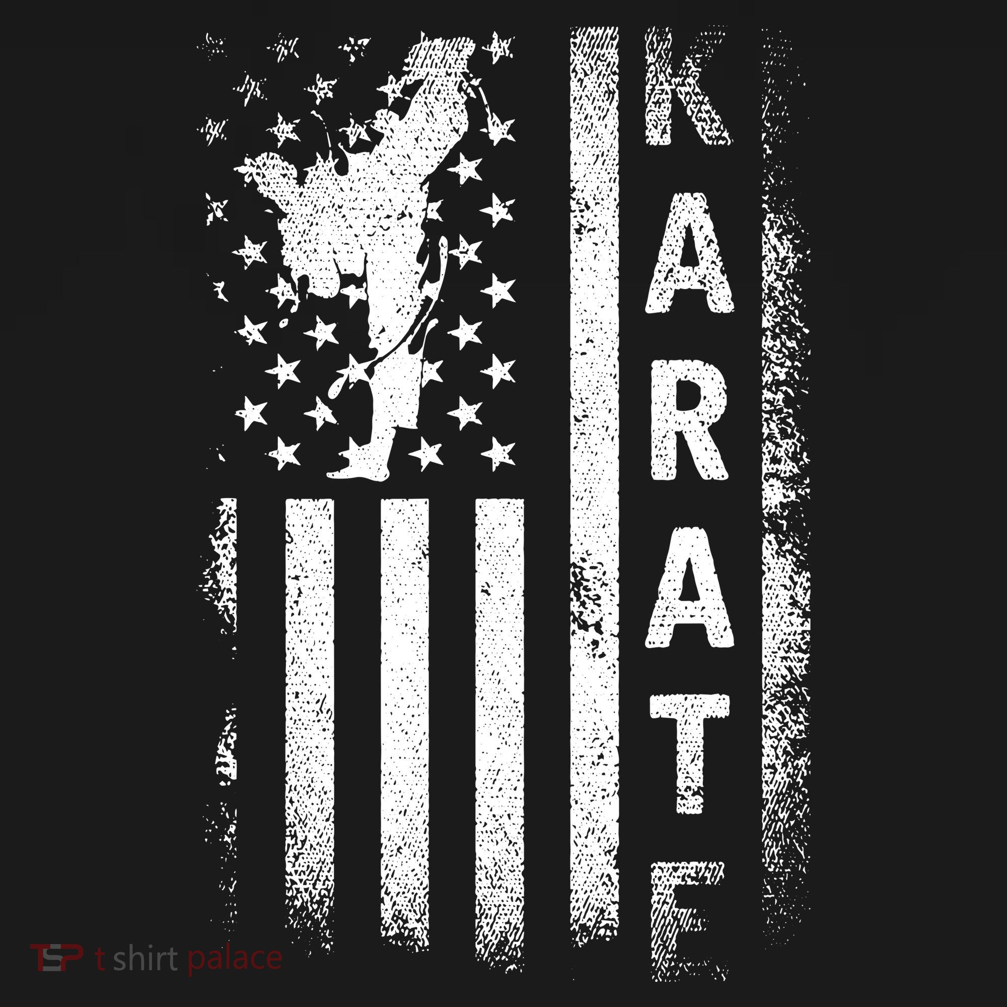 America Flag Japan Martial Arts Ninja Gift Karate Coaster