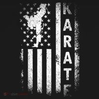 America Flag Japan Martial Arts Ninja Gift Karate Tote Bag thumb 4