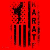 America Flag Japan Martial Arts Ninja Gift Karate Santa Hat thumb 1