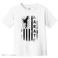America Flag Japan Martial Arts Ninja Gift Karate Toddler T-Shirt thumb 0