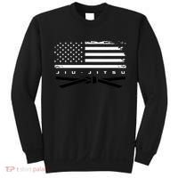 American Flag Jiu Jitsu Black Belt Ranking Bjj Jiujitsu Sweatshirt thumb 0