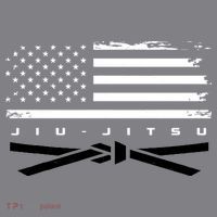 American Flag Jiu Jitsu Black Belt Ranking Bjj Jiujitsu Long Sleeve Shirt thumb 2