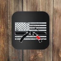 American Flag Jiu Jitsu Black Belt Ranking Bjj Jiujitsu Gift Coaster thumb 0