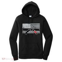 American Flag Jiu Jitsu Black Belt Ranking Bjj Jiujitsu Gift Women's Hoodie thumb 0
