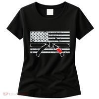American Flag Jiu Jitsu Black Belt Ranking Bjj Jiujitsu Gift Women's T-Shirt thumb 0
