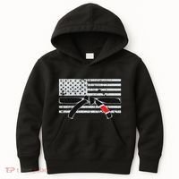 American Flag Jiu Jitsu Black Belt Ranking Bjj Jiujitsu Gift Kids Hoodie thumb 0