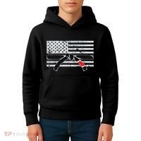 American Flag Jiu Jitsu Black Belt Ranking Bjj Jiujitsu Gift Kids Hoodie thumb 4
