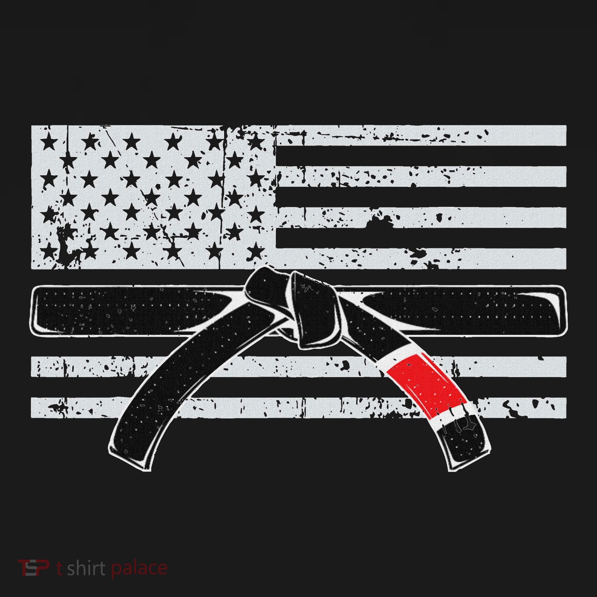 American Flag Jiu Jitsu Black Belt Ranking Bjj Jiujitsu Gift Kids Hoodie