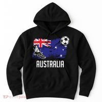 Australia Flag Jersey Australian Soccer Team Australian Hoodie thumb 0