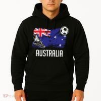Australia Flag Jersey Australian Soccer Team Australian Hoodie thumb 2