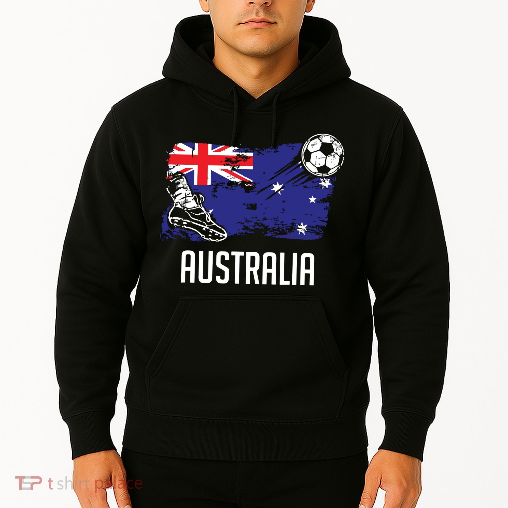 Australia Flag Jersey Australian Soccer Team Australian Hoodie
