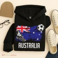 Australia Flag Jersey Australian Soccer Team Australian Hoodie thumb 4