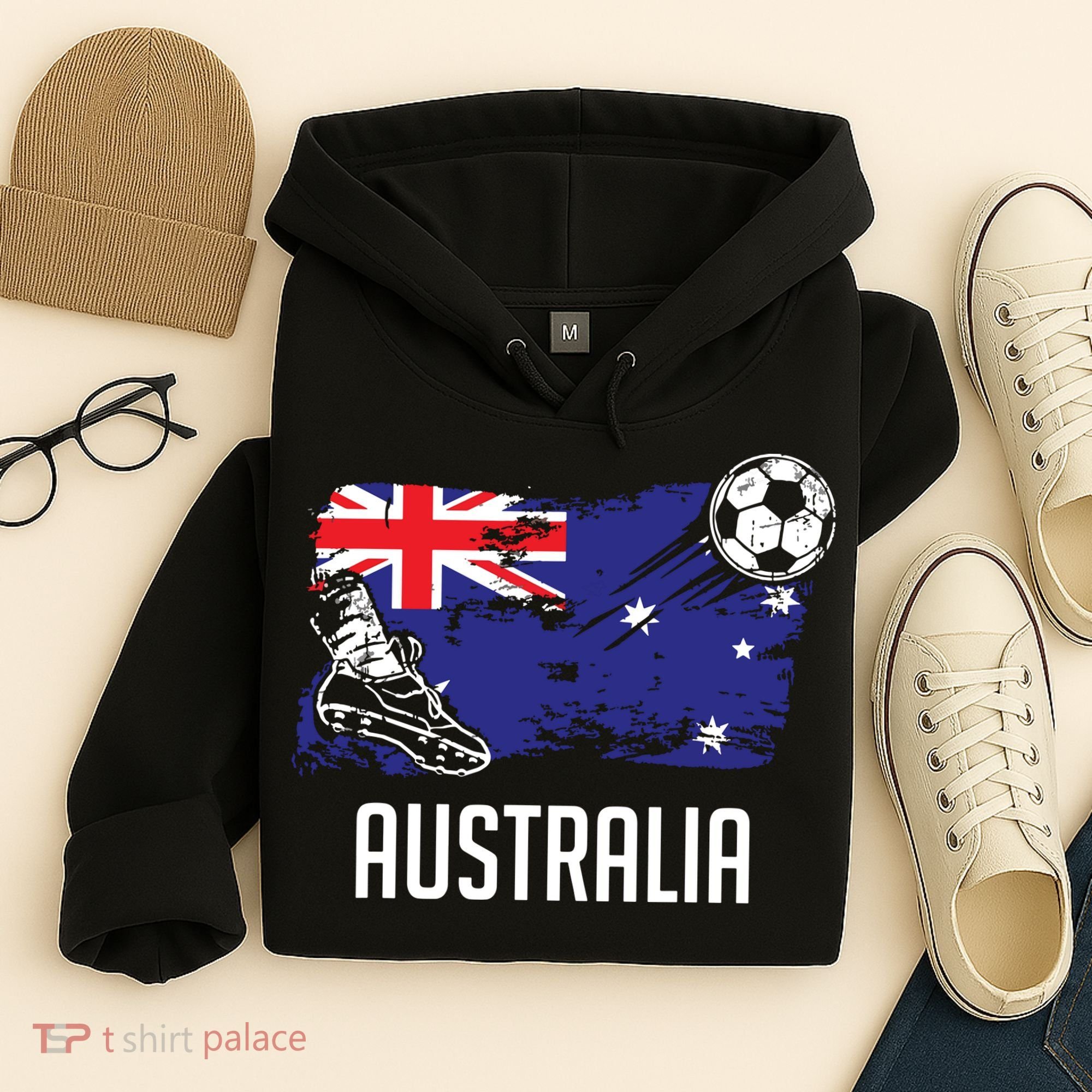 Australia Flag Jersey Australian Soccer Team Australian Hoodie