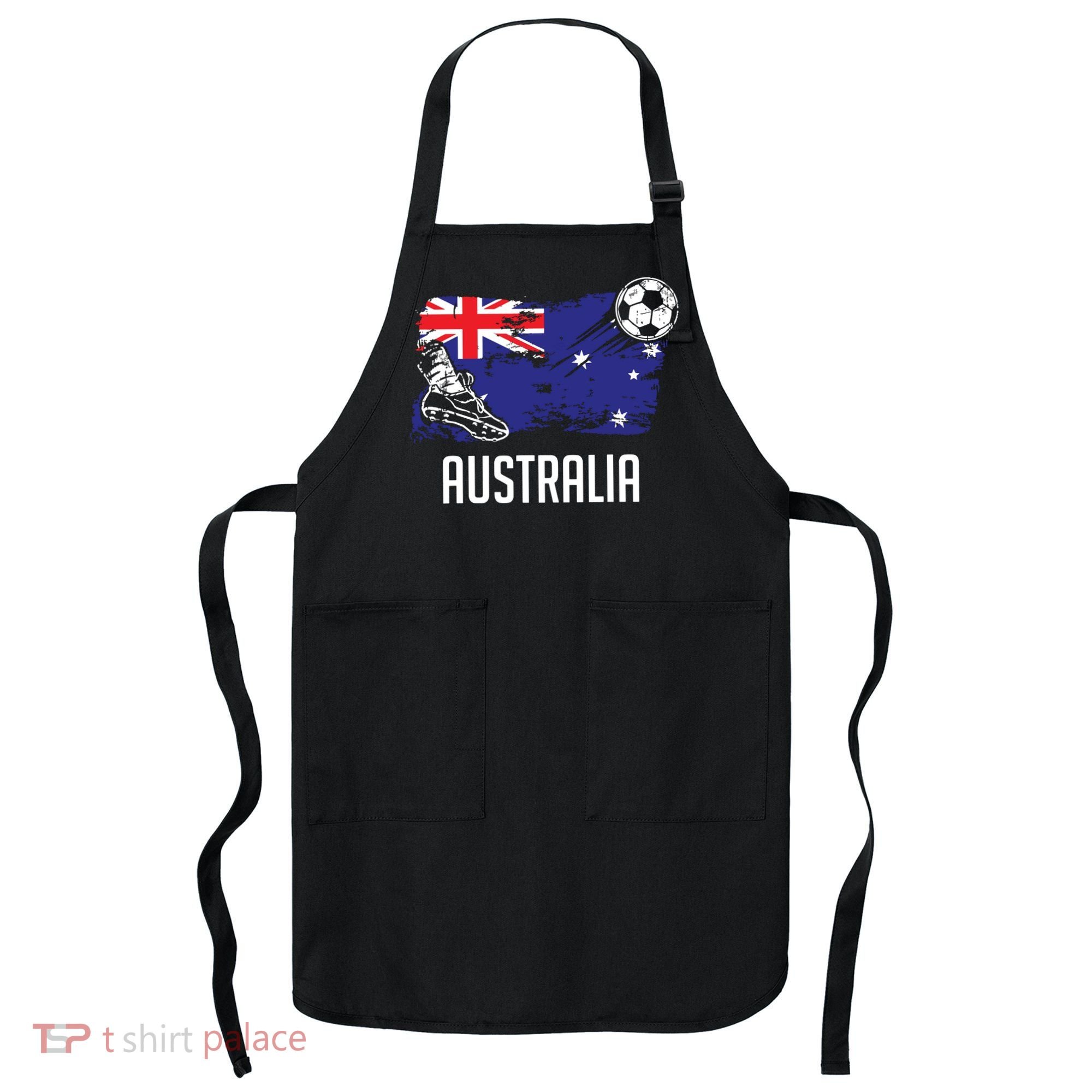 Australia Flag Jersey Australian Soccer Team Australian Apron