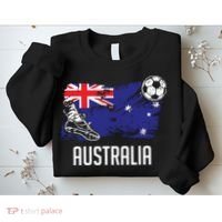 Australia Flag Jersey Australian Soccer Team Australian Sweatshirt thumb 2
