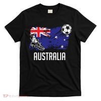 Australia Flag Jersey Australian Soccer Team Australian T-Shirt thumb 0