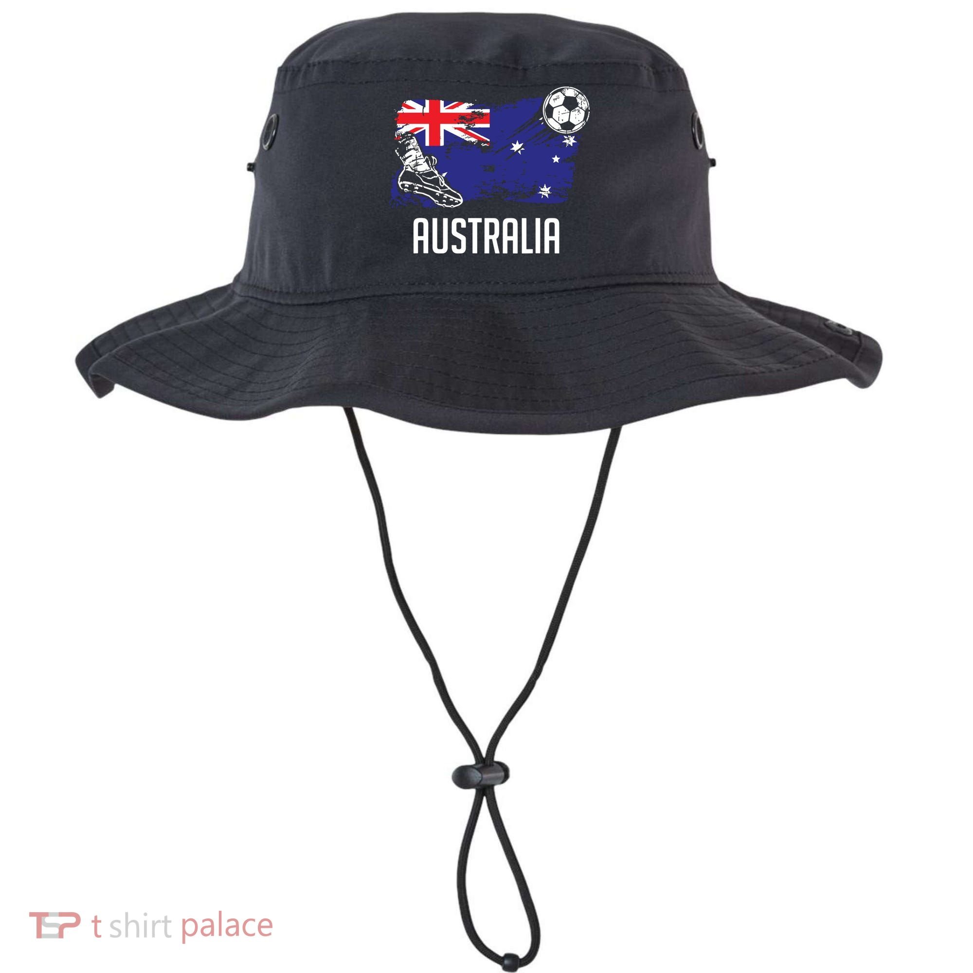 Australia Flag Jersey Australian Soccer Team Australian Bucket Hat