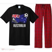 Australia Flag Jersey Australian Soccer Team Australian Pajama Set thumb 0