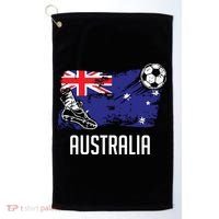 Australia Flag Jersey Australian Soccer Team Australian Golf Towel thumb 0