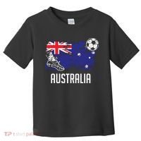 Australia Flag Jersey Australian Soccer Team Australian Toddler T-Shirt thumb 0