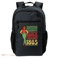 African Female Juneteenth Celebrate Black Freedom 1865 Backpack thumb 0