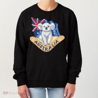 Australia Flag Koala Boomerang Women's Sweatshirt thumb 0