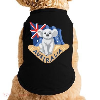 Australia Flag Koala Boomerang Doggie Tank