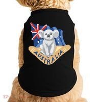 Australia Flag Koala Boomerang Doggie Tank thumb 0