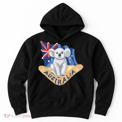 Australia Flag Koala Boomerang Hoodie
