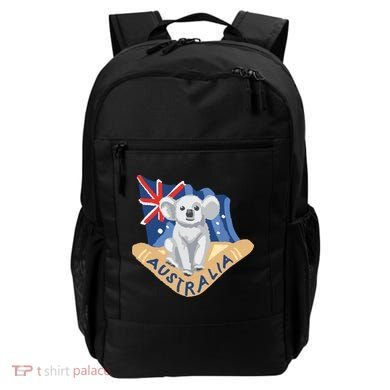 Australia Flag Koala Boomerang Backpack