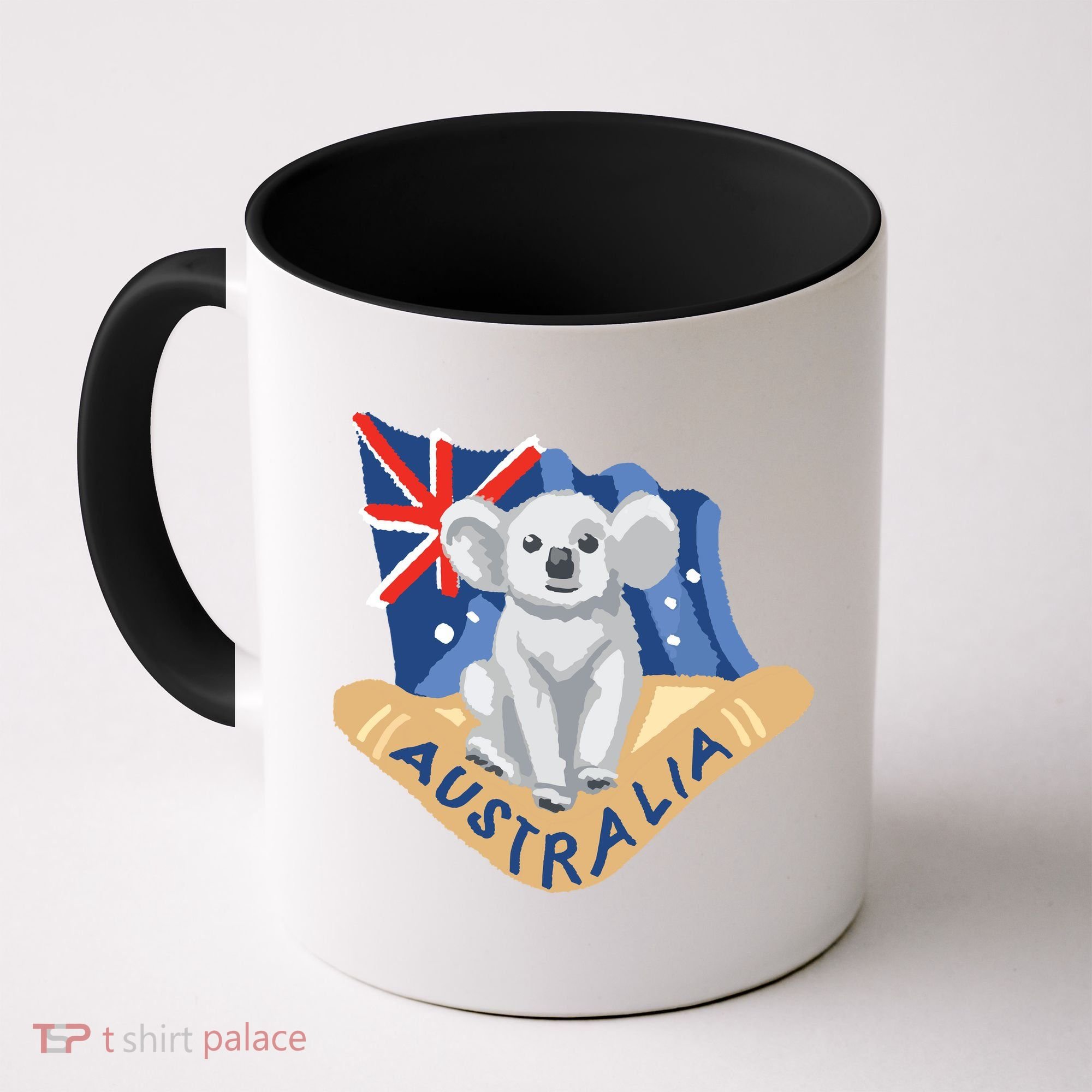 Australia Flag Koala Boomerang Coffee Mug