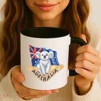 Australia Flag Koala Boomerang Coffee Mug thumb 3