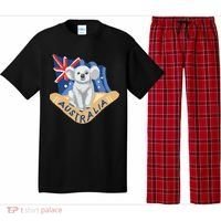 Australia Flag Koala Boomerang Pajama Set thumb 0