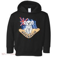 Australia Flag Koala Boomerang Toddler Hoodie thumb 0
