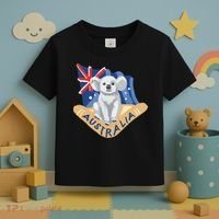 Australia Flag Koala Boomerang Toddler T-Shirt thumb 3