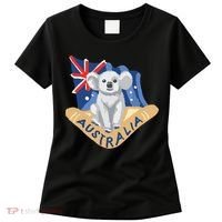 Australia Flag Koala Boomerang Women's T-Shirt thumb 0