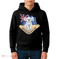 Australia Flag Koala Boomerang Kids Hoodie thumb 4