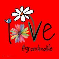 Art Flower Love Grandma Life Gift Santa Hat thumb 1