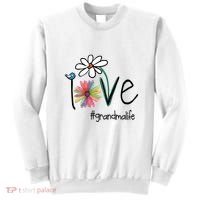 Art Flower Love Grandma Life Gift Sweatshirt thumb 0